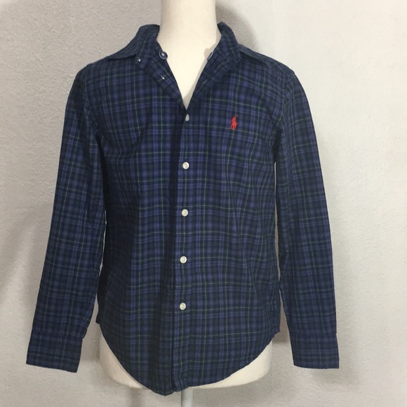💙RALPH LAUREN💙BOYS LONG SLEEVE SHIRT - Picture 10 of 16